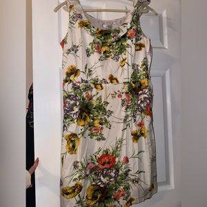 Flower pattern romantic dress